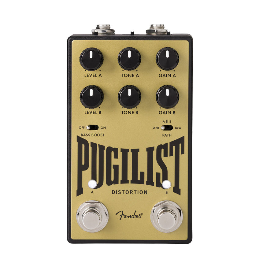 Pedal Fender Pugilist V2 Con Dos Motores De Distorsión