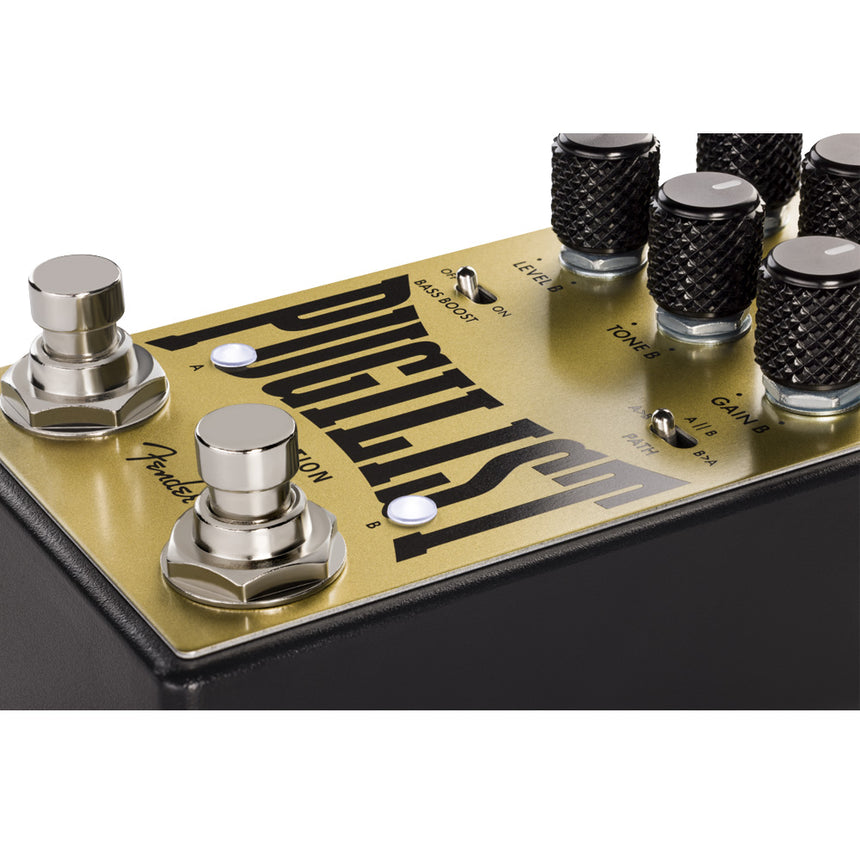 Pedal Fender Pugilist V2 Con Dos Motores De Distorsión