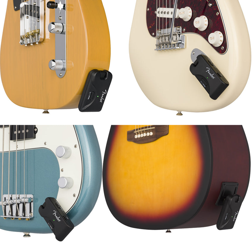 Sistema Inalámbrico Fender Telepath Para Guitarra Negro.