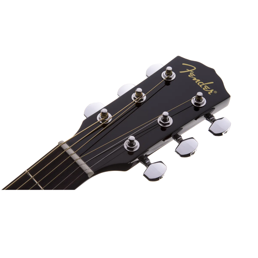 Guitarra Acústica Fender Cd-60 Dread V3 Negra con estuche