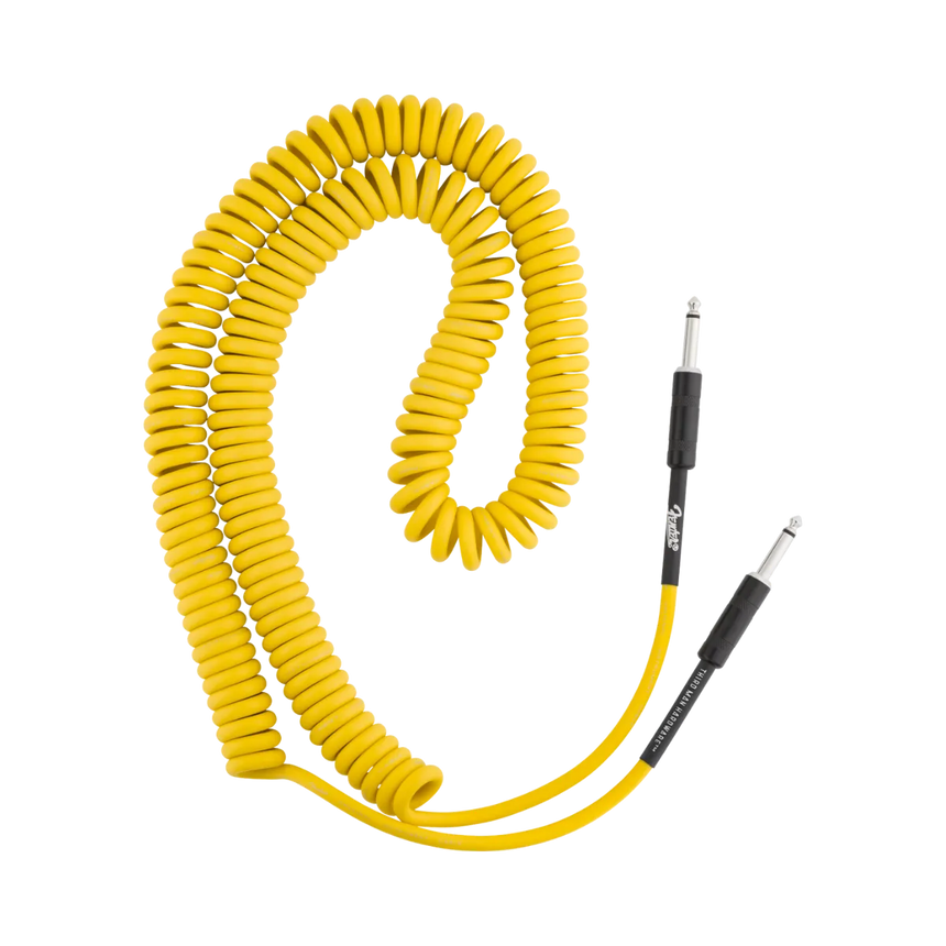 Cable para instrumento en espiral de 9 m Fender® x Third Man Hardware
