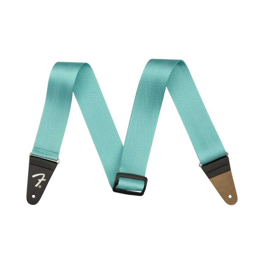 Correa Fender De Seguridad para Guitarra Pro Am Strap Miami Blue Azul Miami