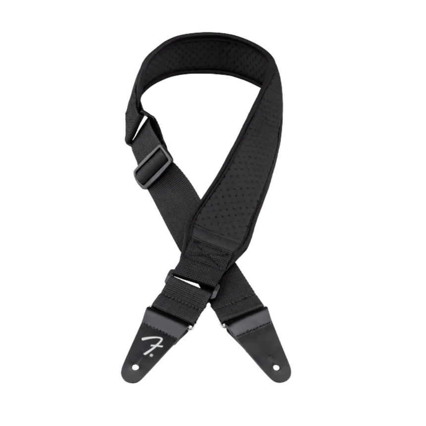 Correa Fender para guitarra de neopreno Swell 2,5" Negro