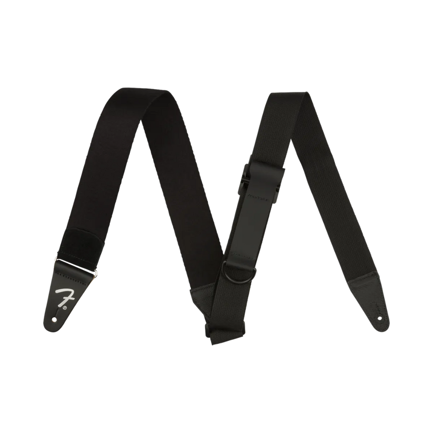 Correa para guitarra de rayón Fender Right Height Negro