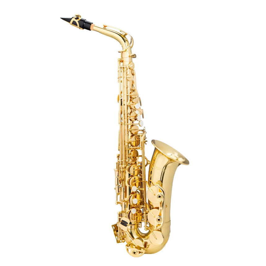Saxofón Alto Aureal Eb Laqueado A-a838 L Alta Calidad, Kit