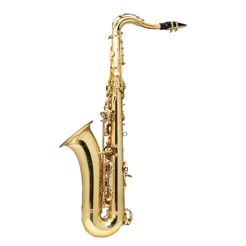 Saxofón Tenor Aureal At818l Laqueado Latón Con Estuche Y Accesorios