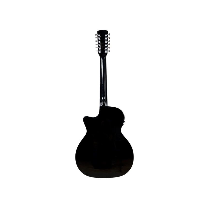 Guitarra Electroacústica de 12 cuerdas Aureal AAG-12ST BL