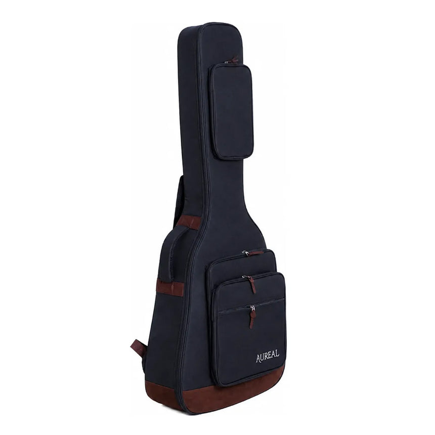 Funda Reforzada Aureal Para Guitarra Acustica AB-YBN-BLACK