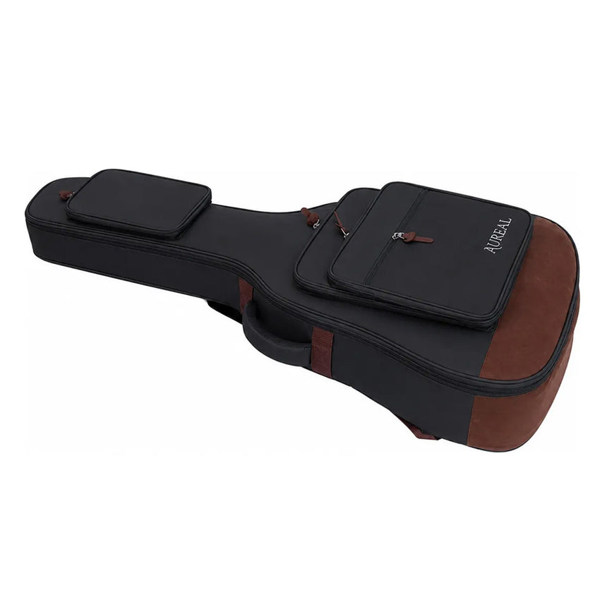 Funda Reforzada Aureal Para Guitarra Acustica AB-YBN-BLACK