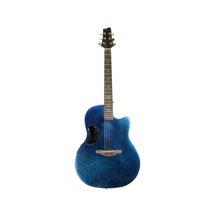Guitarra Electroacústica Fibra de Carbono Aureal AL-Z1 CL Tornasol