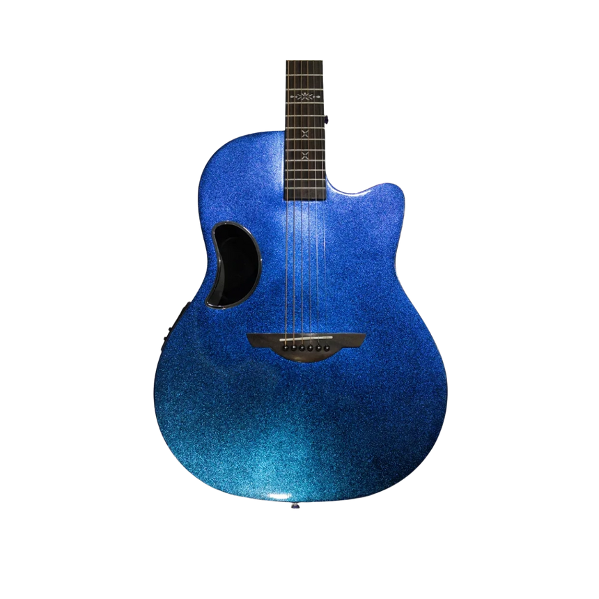 Guitarra Electroacústica Fibra de Carbono Aureal AL-Z1 CL Tornasol
