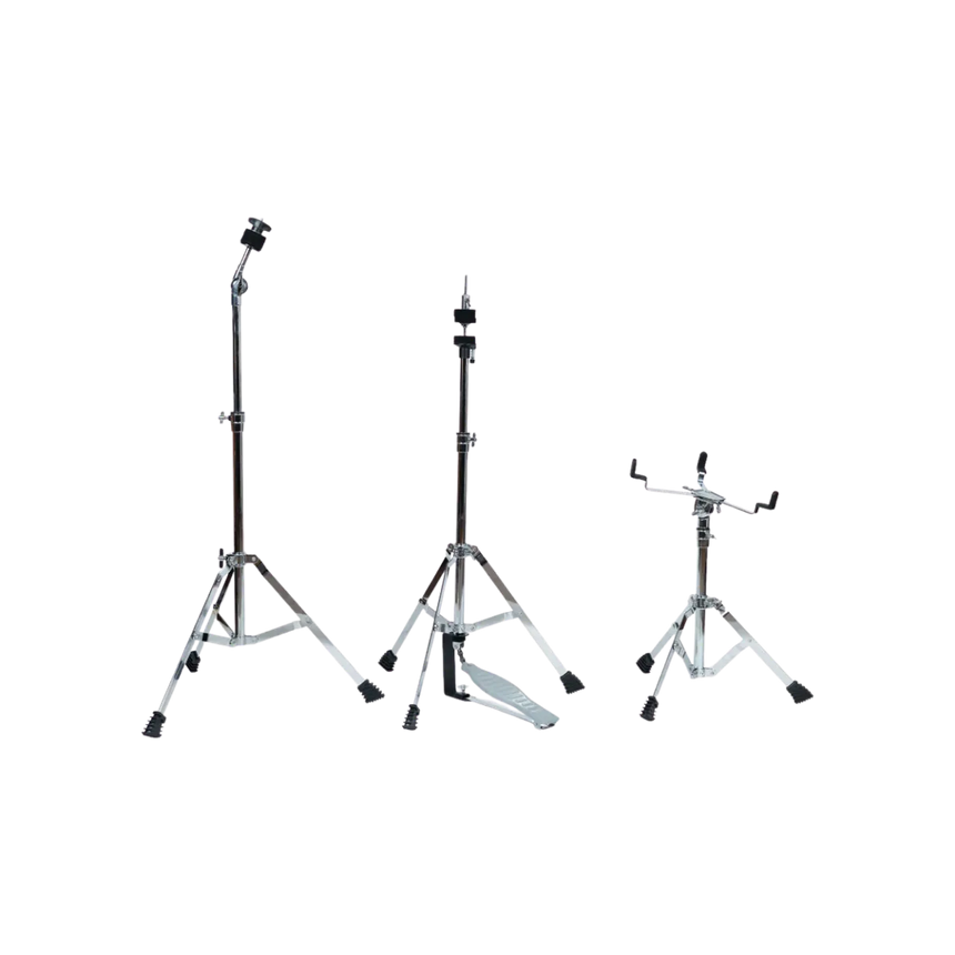 Batería Acústica Para Niños Aureal Galax Gris