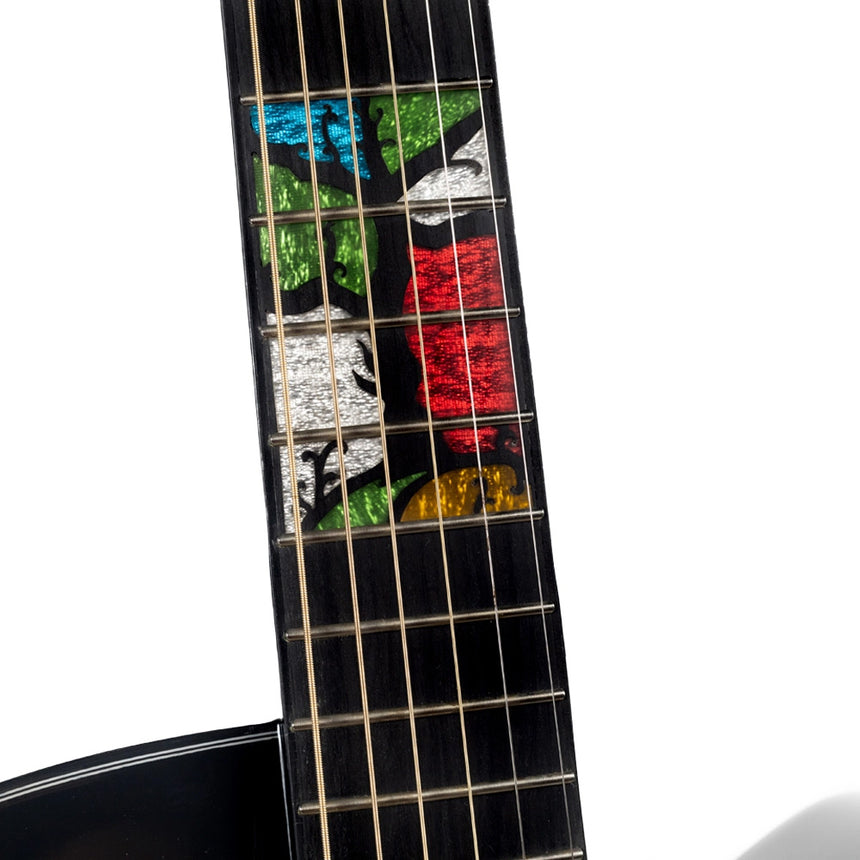 Guitarra Electroacustica Aureal AS-5DC BK Negra