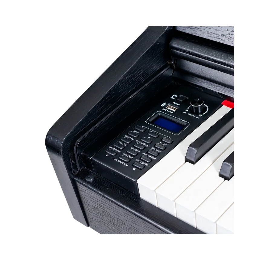 Piano Digital 88 Teclas Aureal B-91 Negro