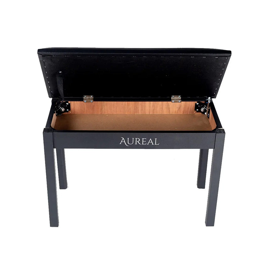 Banco Para Piano Aureal B110T BL Negro