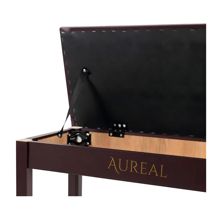 Banco Para Piano Aureal B110T BR Cafe