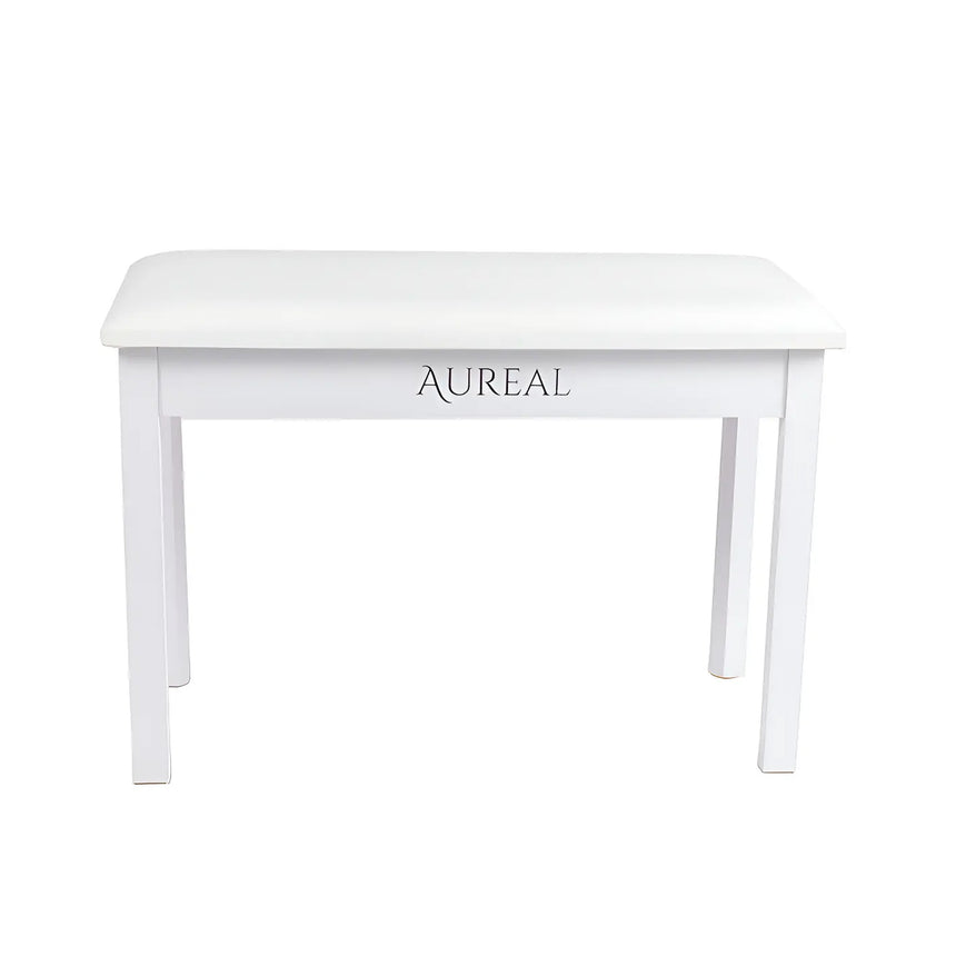 Banco Para Piano Aureal B110T WH Blanco