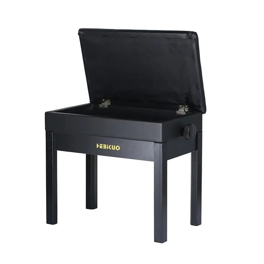 Banco Para Piano Hebikuo B222 BL Negro