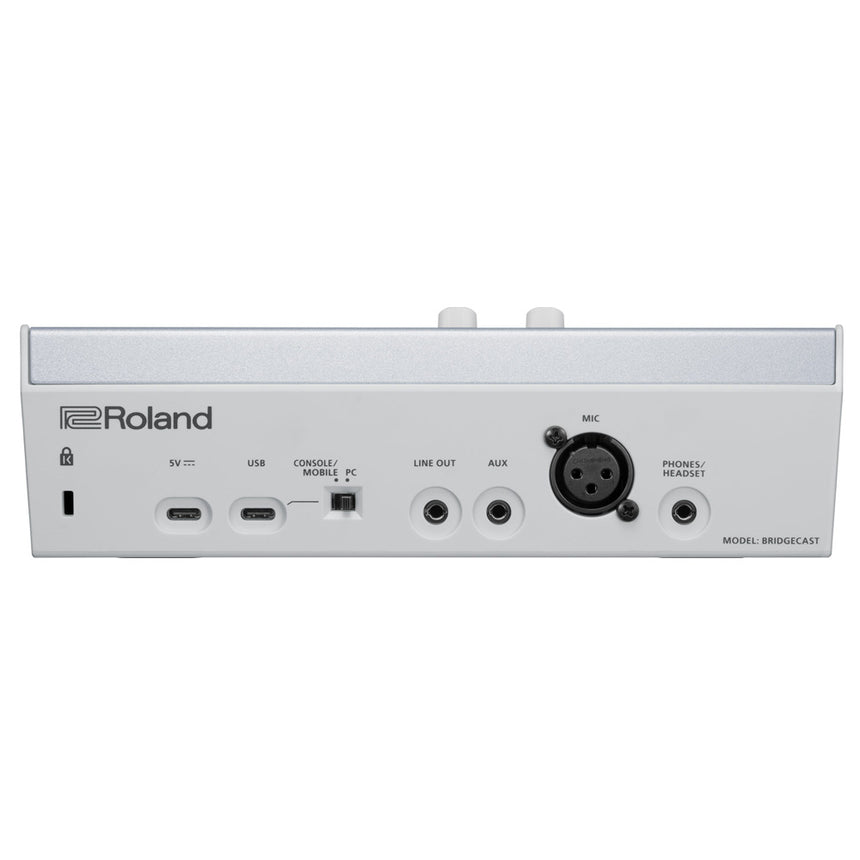 Mezclador de audio para juegos de doble bus Ice White BRIDGE CAST