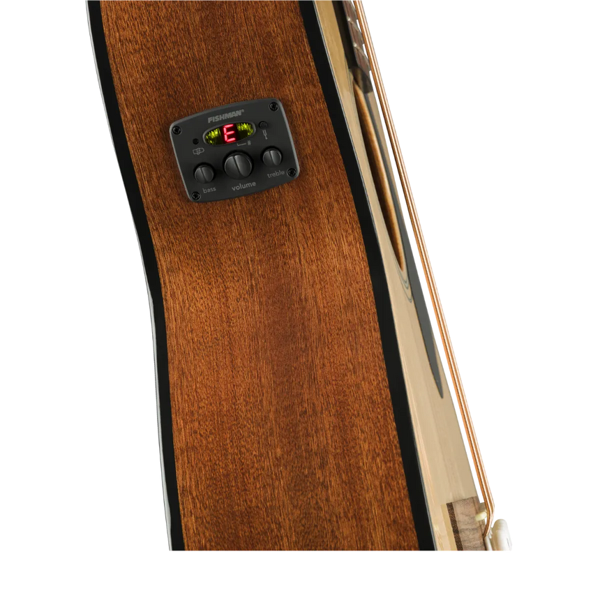 Bajo Electroacústico 4 Cuerdas Fender CB-60SCE Natural