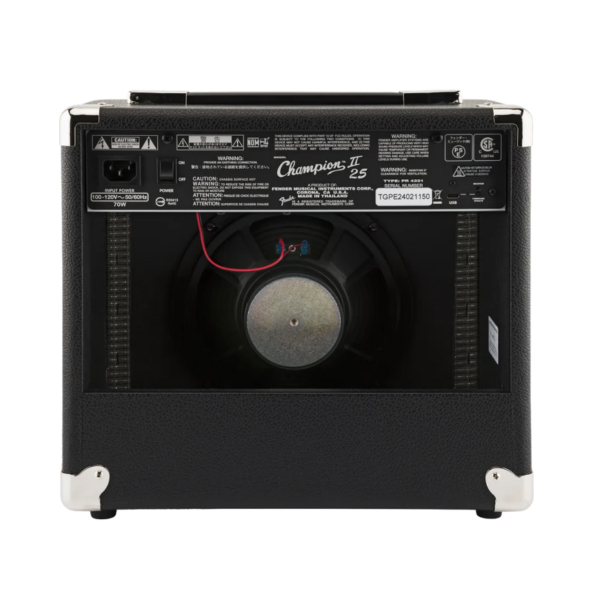 Amplificador Para Guitarra Fender Champion II 25