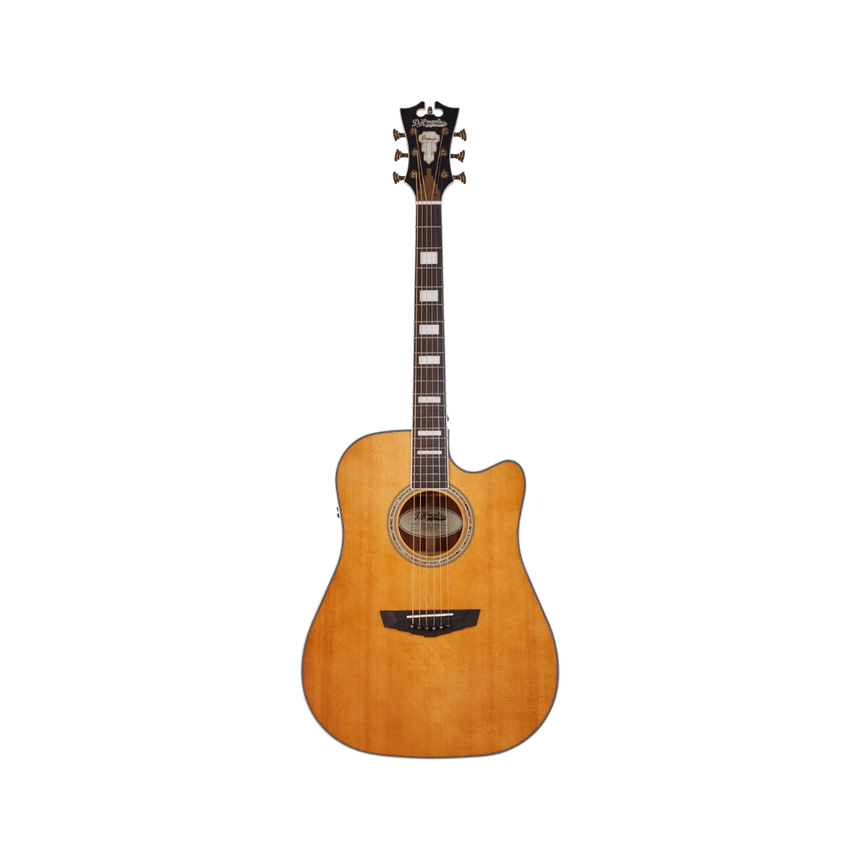 Guitarra Electroacústica D'angelico Premier Bowery Vintage Natural