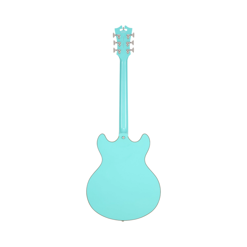 Guitarra Eléctrica Semihueca D'angelico Premier Dc Surf Green