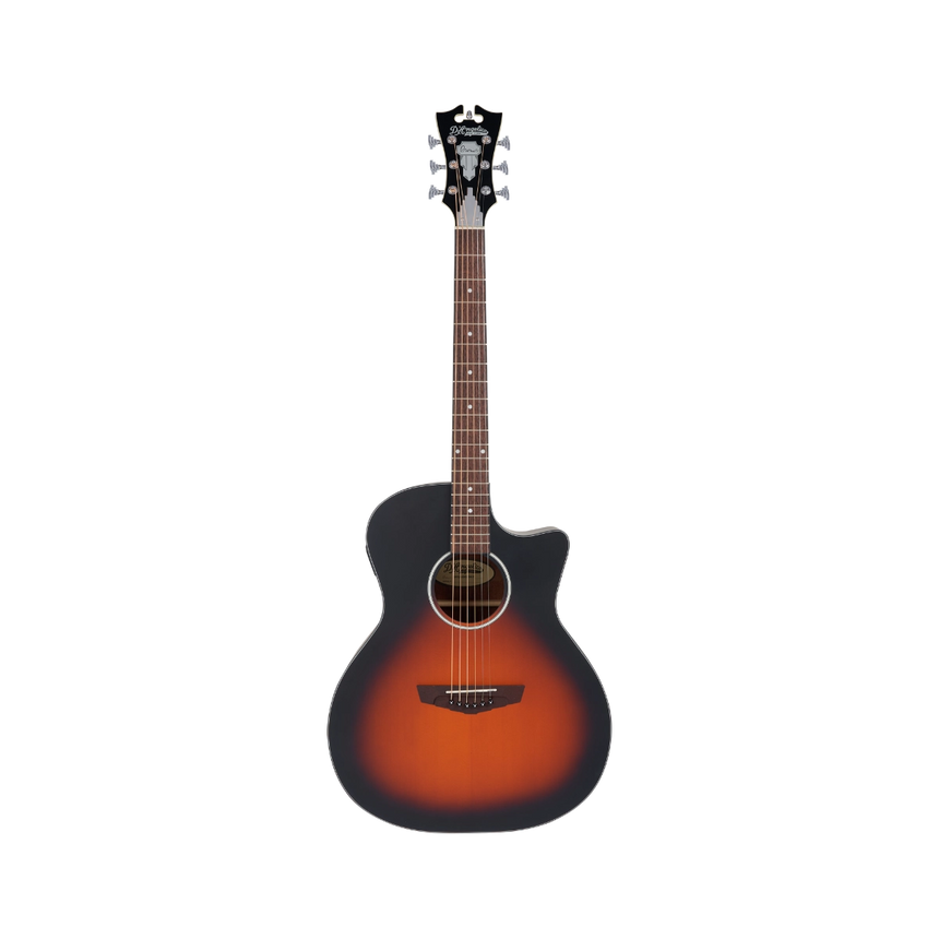Guitarra Electroacústica D'angelico Premier Gramercy LS Vintage Sunburst