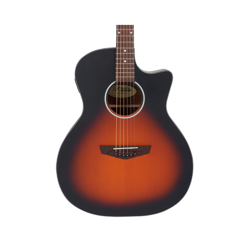 Guitarra Electroacústica D'angelico Premier Gramercy LS Vintage Sunburst