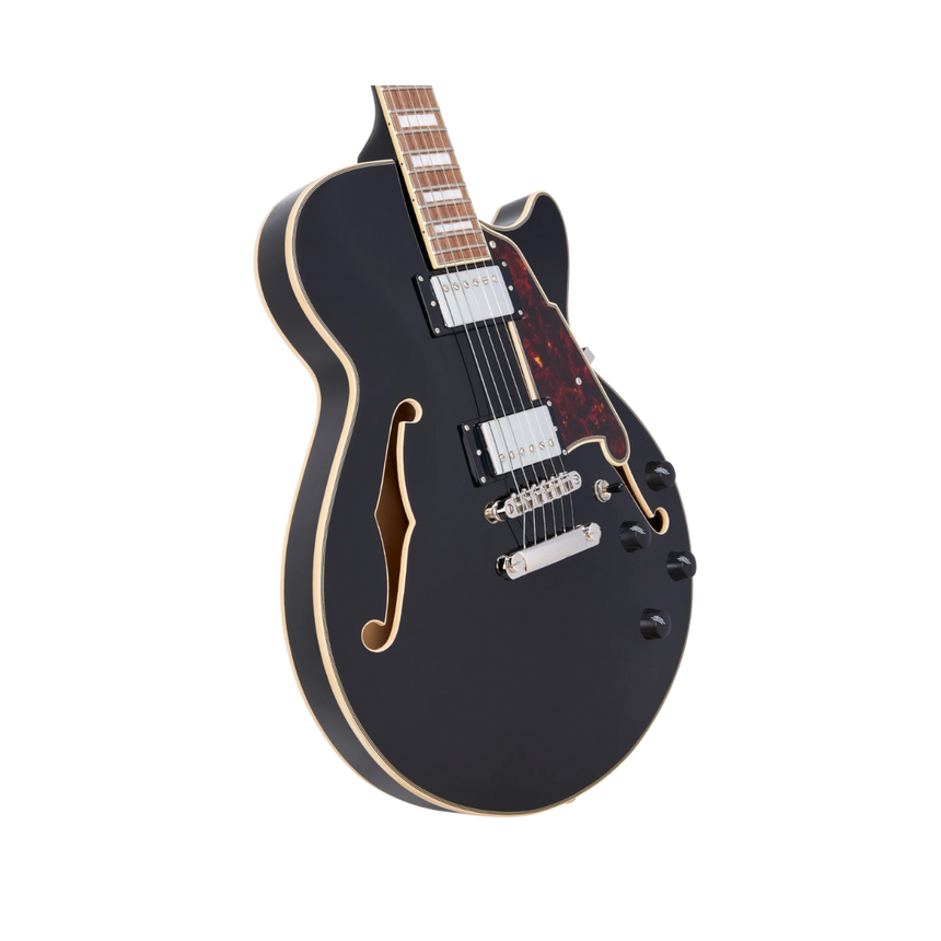 Guitarra Eléctrica Semihueca D'angelico Premier SS Solid Black
