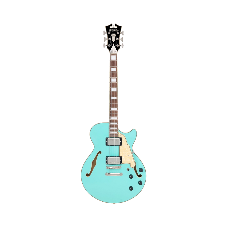 Guitarra Eléctrica Semihueca D'angelico Premier SS Surf Green