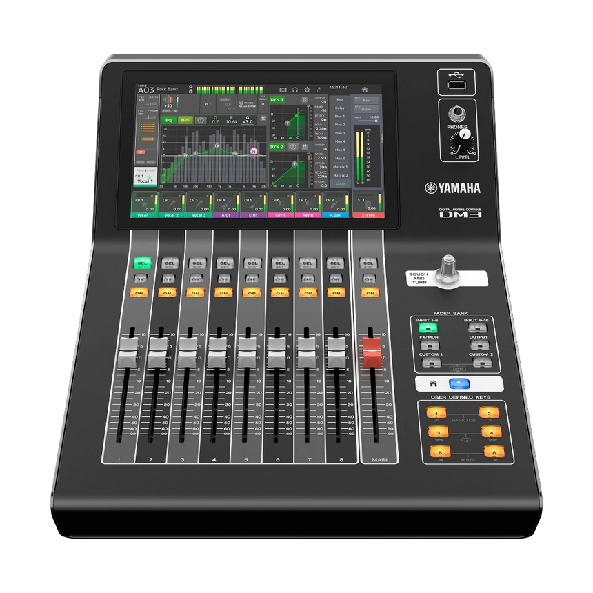 Mezcladora Digital Yamaha DM3 16 canales