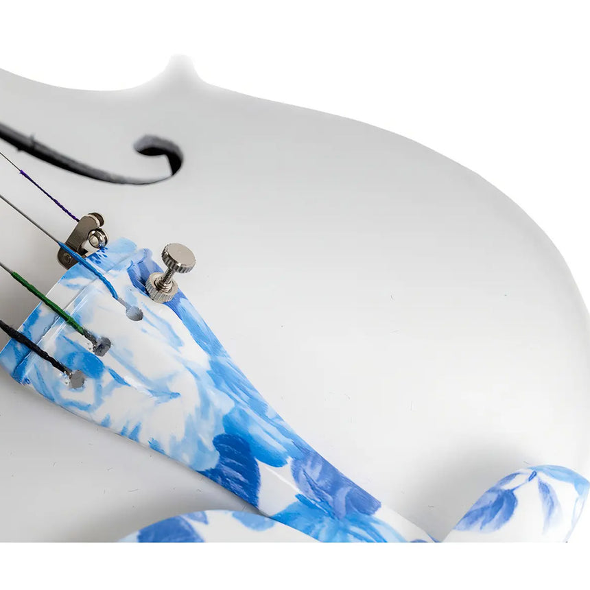 Violín Aureal Semiprofesional 3/4 Estuche Arco Brea Ds005-34 Color Blanco