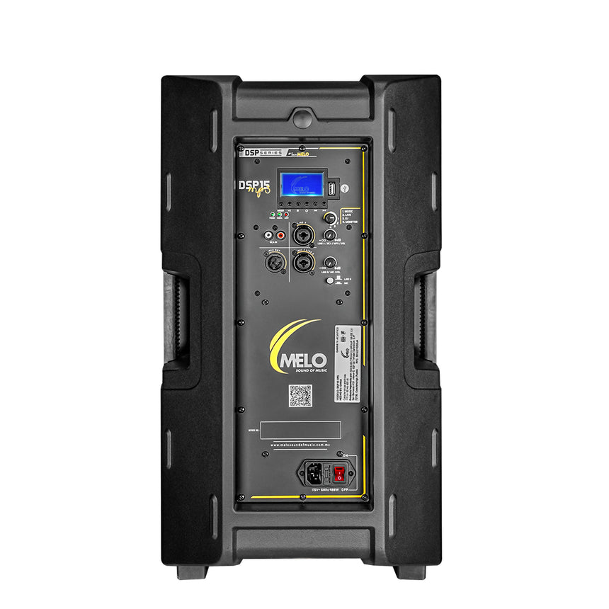 Bafle activo 15 Pulgadas DSP15MP3 Melo 650W RMS