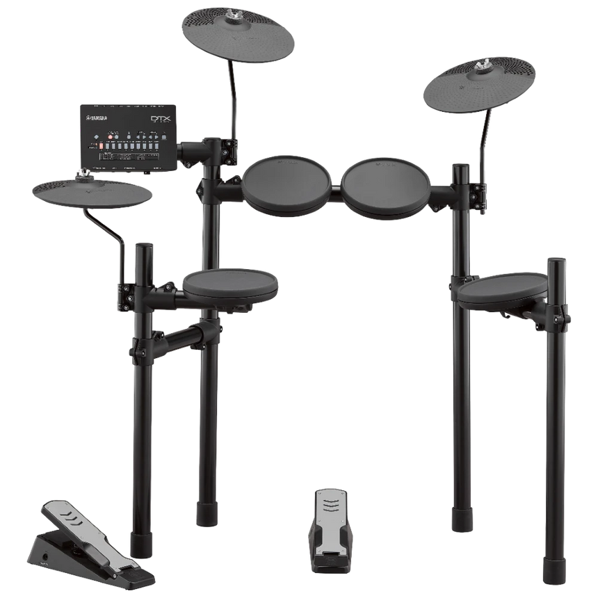 Set de Batería Electrónica Yamaha DTX-402K 5 Piezas color negro
