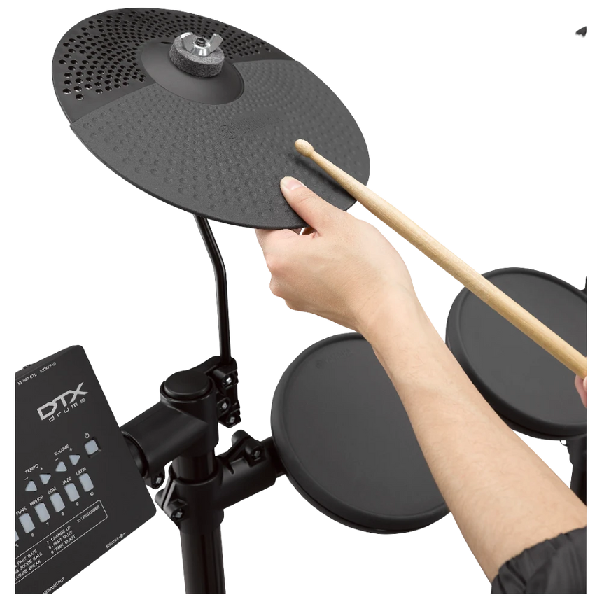 Set de Batería Electrónica Yamaha DTX-402K 5 Piezas color negro