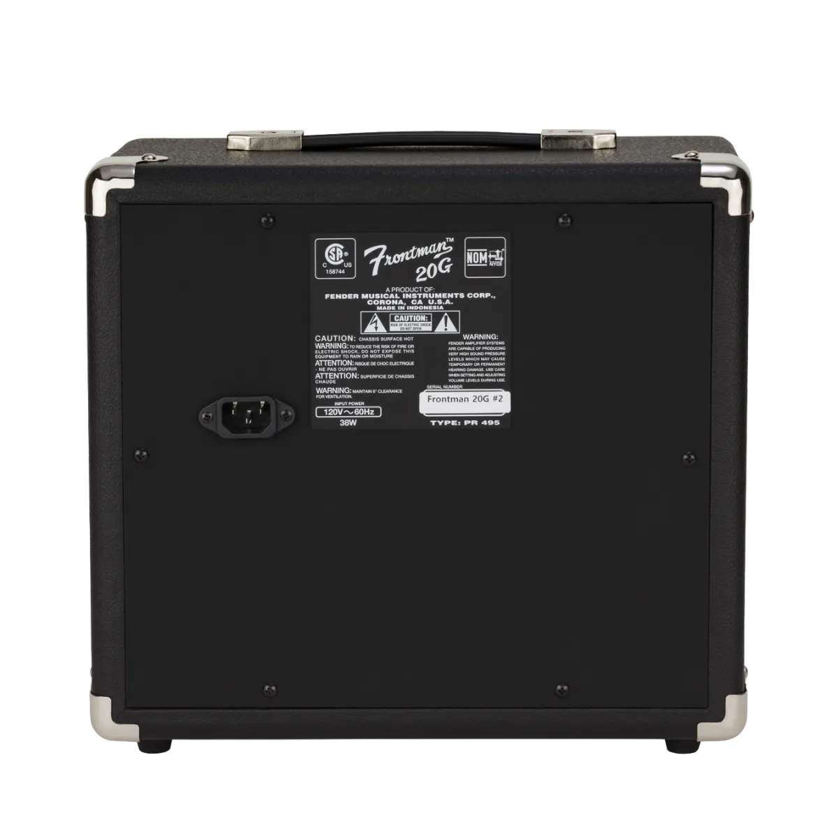 Amplificador Para Guitarra Fender Frontman 20G