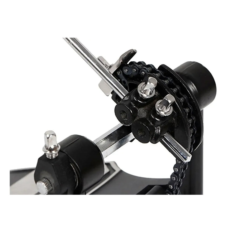 Pedal Para Bombo Hebikuo Reforzado G-610 Con Doble Cadena