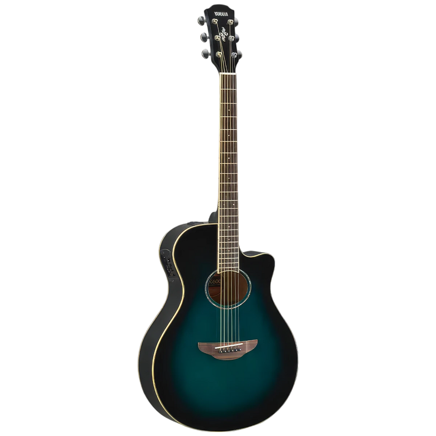 Guitarra Electroacústica Yamaha Apx600 Oriental Blue Burst