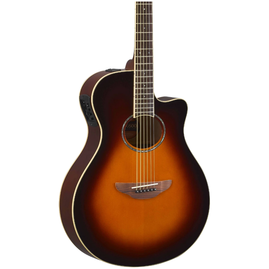 Guitarra Electroacustica Yamaha Apx600 Old Violin Sunburst