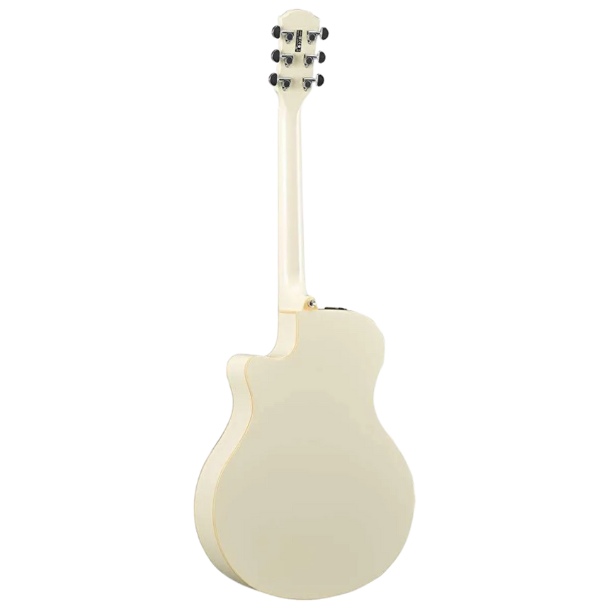 Guitarra Electroacústica Yamaha Apx600 Vintage White