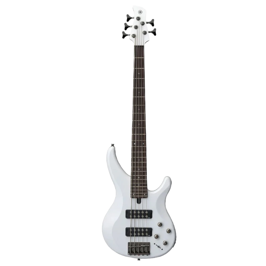 Bajo Eléctrico Activo De 5 Cuerdas Yamaha TRBX305WH Blanco
