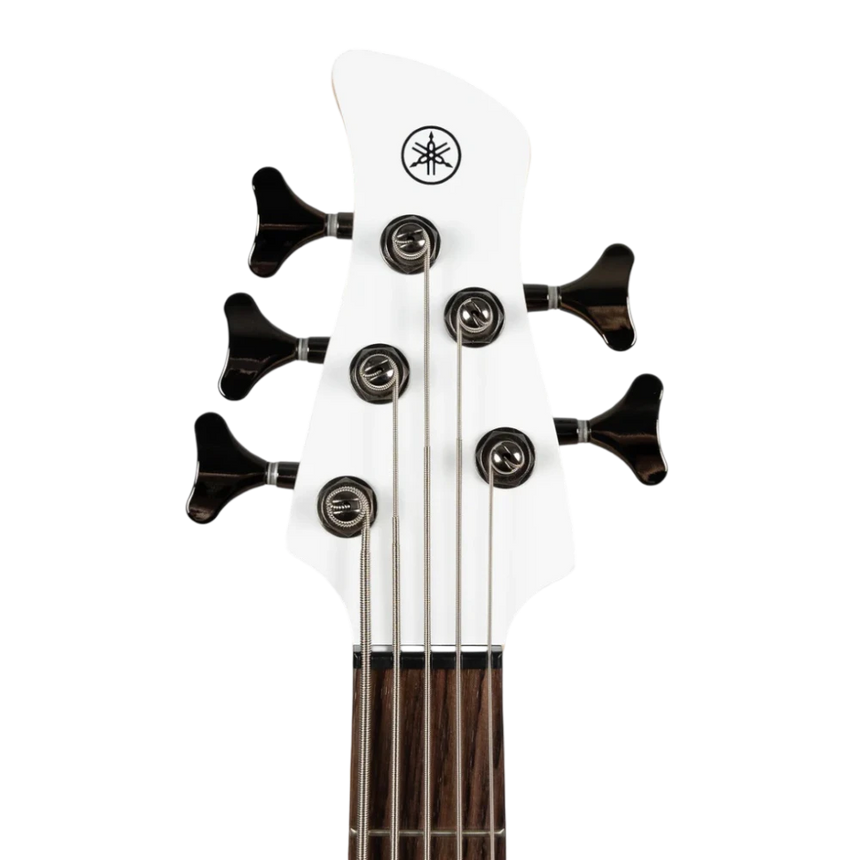 Bajo Eléctrico Activo De 5 Cuerdas Yamaha TRBX305WH Blanco
