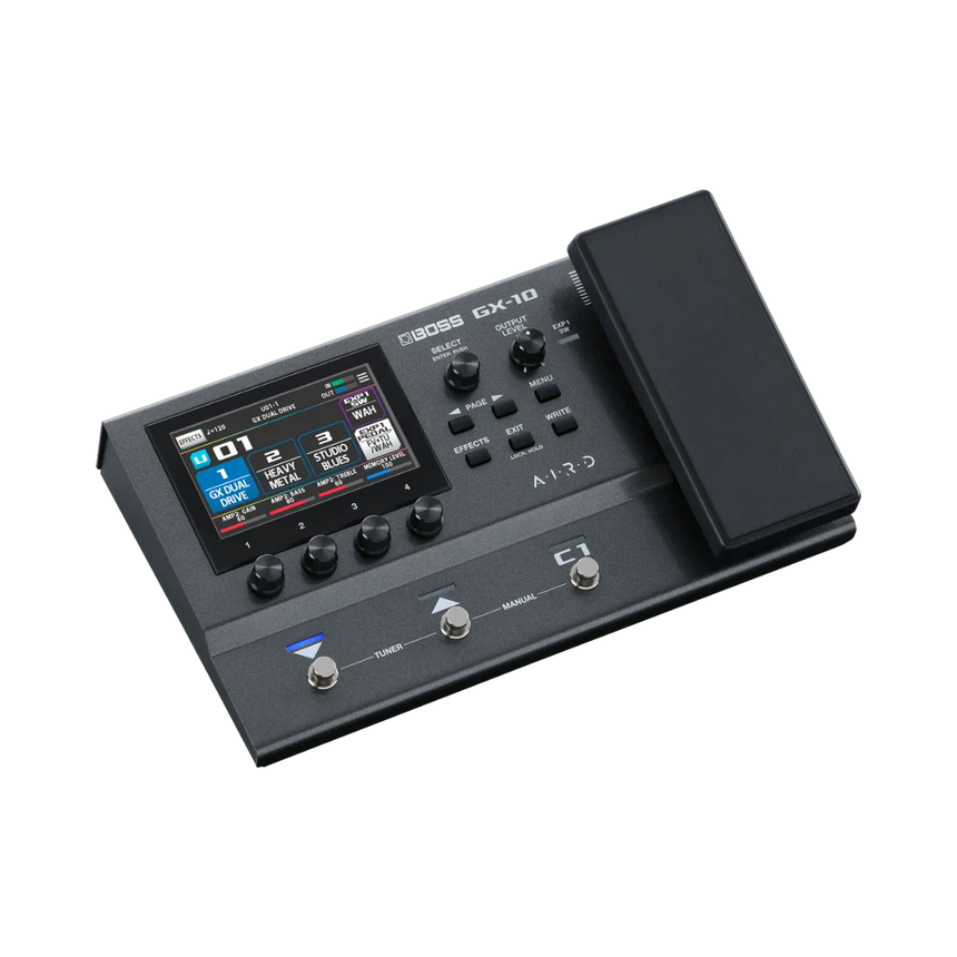 Procesador de efectos para guitarra Boss GX-10