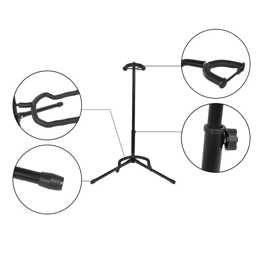Base Soporte Para Guitarra O Bajo J-31 Ajustable