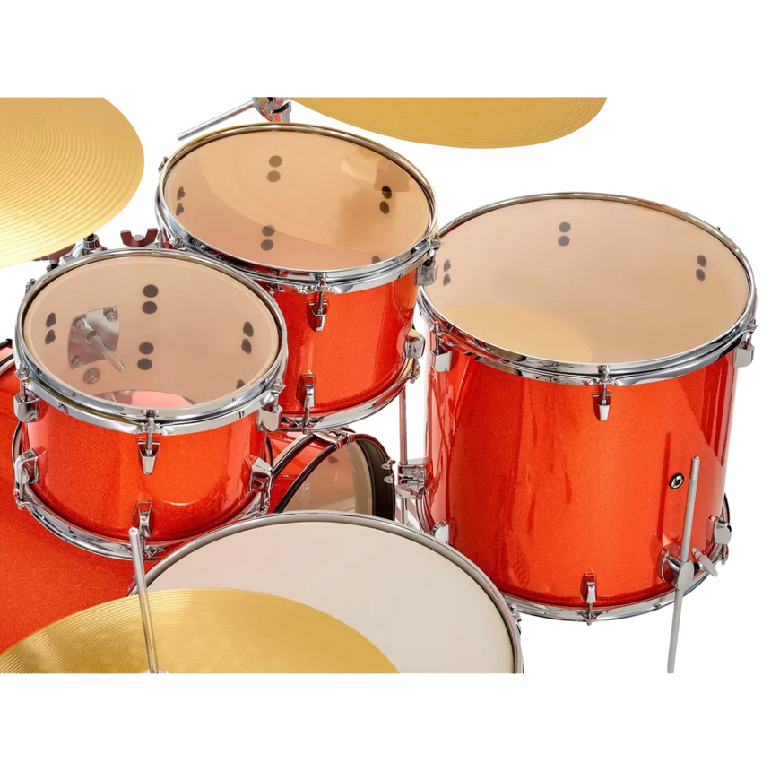 Set de Batería Yamaha Rydeen RDPF2F5 5 Piezas Orange Glitter