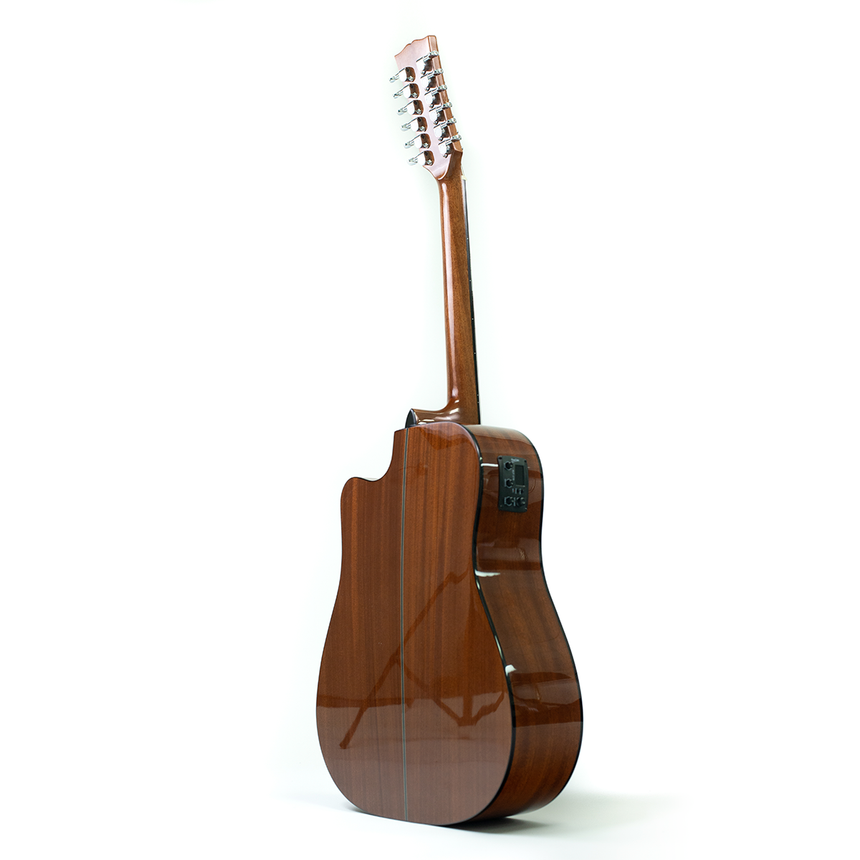 Guitarra Electroacústica 12 Cuerdas Deviser L-12X50KL color natural