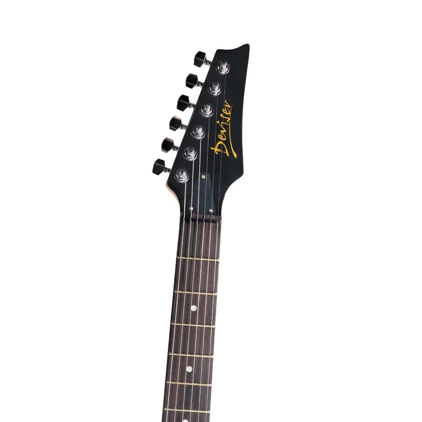 Guitarra Eléctrica Deviser L-g3 Azul, Acabado Gloss C/funda