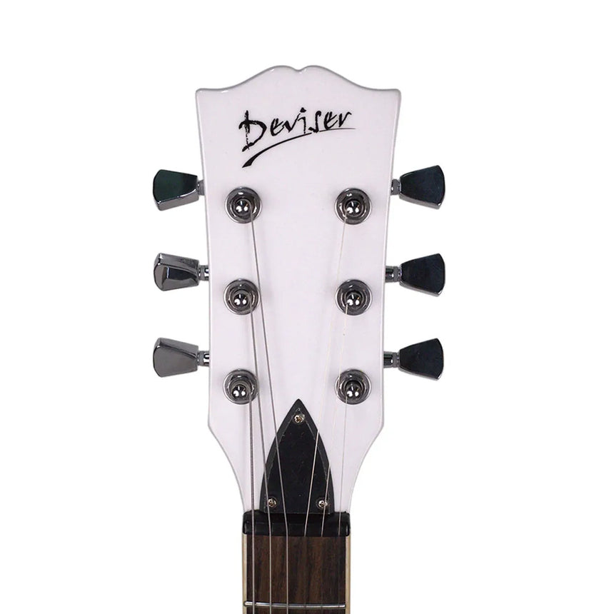 Guitarra Eléctrica Deviser L-G9MWH Blanca