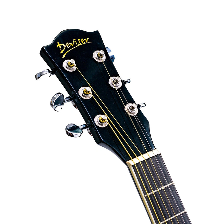Guitarra Electroacustica Deviser L-706KLBLK Negro